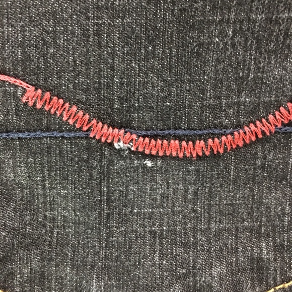 VINTAGE GLORIA Jeans Dark wash size 12 - Picture 7 of 8